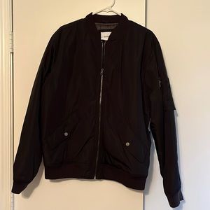 Old Navy Black Bomber Jacket